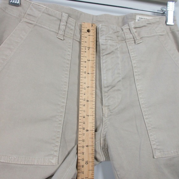 Nili Lotan Utility Pants Jogger Beige Womens Made in USA Size 2 Casual Relax 388 - Picture 4 of 12